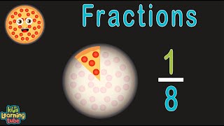 Fractions Song Math Learning Video [upl. by Alicec471]