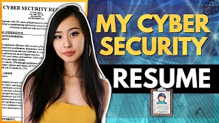 My Cyber Security Resume as a Security Analyst Work Experience Education GPA SkillsCoding etc [upl. by Obau554]