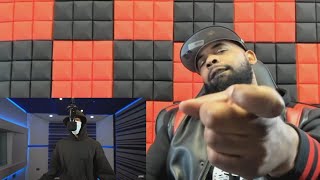 AMERICAN RAPPER REACTS TO AGB T Scam  Plugged In w Fumez The Engineer  MixtapeMadness [upl. by Blim]