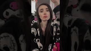 Eugenia Cooney Makeup Transition amp New Jacket From Jeffree Star Cosmetics 42624 tiktok shorts [upl. by Einnaej38]