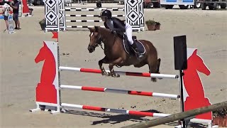 ■ 09072022  Open de France  As poney 1  Douce de Grimou  CSO  Clara Maitre [upl. by Anwahsiek709]