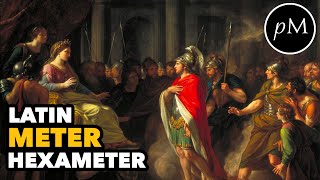 How to recite Latin poetry • hexameter Aeneid I17 • Ranieris 5stage scanning exercise [upl. by Knipe]