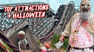 Vlog à Walibi RhôneAlpes  Top 3 Attractions  Halloween  Notre Avis [upl. by Winonah]