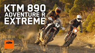 Chris Birch gets EXTREME on the KTM 890 ADVENTURE R  KTM [upl. by Anyale]