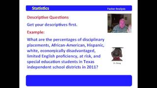 3 Factor Analysis  Writing Research Questions [upl. by Pirnot]