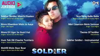 Soldier 1998 Full Movie Songs Playlist  Bobby Deol  Preity Zinta  Bollywood Hit Movie Collection [upl. by Kippar]