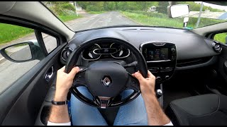 2015 Renault Clio IV 12  73 HP 0100 Acceleration  Top Speed Autobahn  POV Test Drive [upl. by Nalyt]