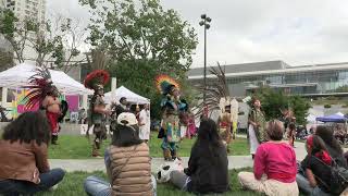 Teokalli Aztec Dancers  Indigenous Peoples Day 2023 Yerba Buena Gardens San Francisco California [upl. by Ahsian]