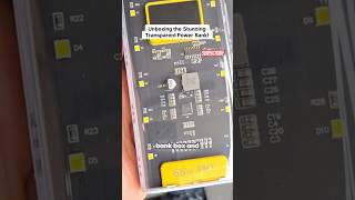 Unboxing the Stunning Power Bank That Shows Its Circuit yourtechdok [upl. by Pitzer]