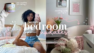 bedroom updates 🌷📦🛒 — new bed frame a reading nook errands daily life amp lots of deliveries [upl. by Alton660]