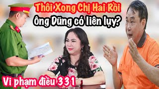 Ông Dũng Lò Vôi Có Liên Lụy Nếu Vợ Phương Hằng Vào Tù Lần Thứ 2 [upl. by Tanberg]