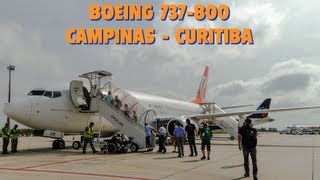 Spotting  Boeing 737800NG  Viracopos Campinas  SP para Curitiba  PR HD [upl. by Christos]