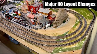 New HO Scale Layout Upgrades  Extra Trackage for my Trains [upl. by Nageet]