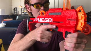 First Review Nerf MEGA Accustrike BULLDOG Half SMG Half Deploy [upl. by Acinna913]