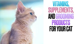 Vitamins Supplements and Grooming Products for your Cat [upl. by Sorcha]