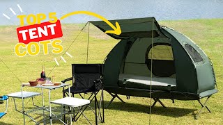 Top 5 Best Tent Cots for Camping 2024 Guide [upl. by Lenoj323]