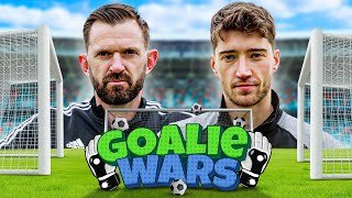 GOALIE WARS Kieran Brown vs Mark Howard CRAZY GOALS [upl. by Kennedy]