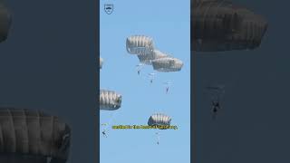 US Paratroopers Showcase Precision in Airborne Operations Grafenwoehr Training Area [upl. by Ney]