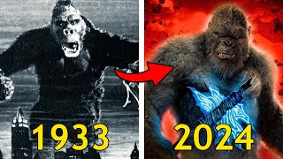 The 91 YEARS Evolution of KING KONG in Movies Cartoons amp TV 19332024 [upl. by Kaz]