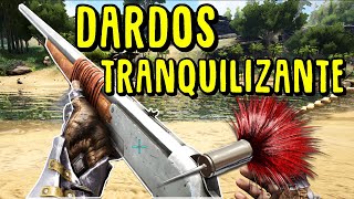 ARK  COMO CRAFTEAR EL DARDO TRANQUILIZANTE [upl. by Monson]