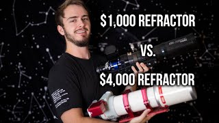 1000 Refractor vs 4000 Refractor for Astrophotography [upl. by Mundy]