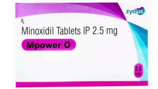 Mpower O Tablets Minoxidil Tablets IP 25 mg [upl. by Skrap]