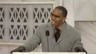 Jamie Foxx impersonates Obama at Inaugural celebration [upl. by Jehial]