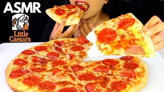 ASMR Little Caesars Pepperoni Pizza with Ranch EATING SOUNDS MUKBANG 페퍼로니 피자 [upl. by Eldwin765]