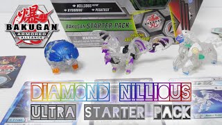 DIAMOND NILLIOUS ULTRA STARTER PACK  Bakugan Armored Alliance  BAKUGAN UNBOX [upl. by Quita]