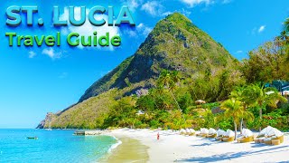 ST LUCIA Travel Guide 4K  Best Things To Do amp Places To Visit [upl. by Yeznil]