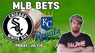 White Sox Vs Royals MLB Picks  MLB Bets with Picks And Parlays Friday 719 [upl. by Fries]