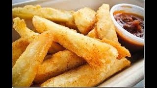 RECIPE OF CASSAVA CHIPS [upl. by Stier]