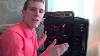 ASUS Ares II Dual 7970 Video Card  Linus Tech Tips CES 2013 [upl. by Sansen]