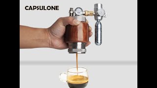 Capsuone Air pump coffee machine details introduction make coffee [upl. by Joleen]