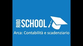 Ribo School Arca  Contabilità Scadenzario [upl. by Adnilam]