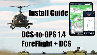 Connect ForeFlight to Digital Combat Simulator Tutorial DCStoGPS 14 [upl. by Jezreel]