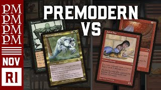 Reanimator vs Sligh  Premodern MTG Tournament  Round 1 [upl. by Gant731]