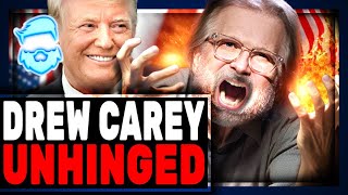 Drew Carry MELTDOWN Hates Half Of America DEMANDS JAIL For Trump Supporters In AntiFree Speech Rant [upl. by Odraner]