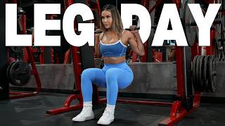 Big Leg Day  Full Workout wCass Martin [upl. by Nosniv853]