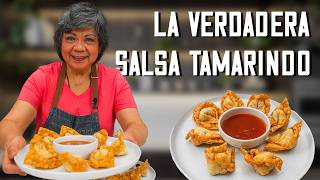 CÓMO PREPARAR LOS VERDADEROS WANTANES CON SALSA TAMARINDO  ELEVA TU JUEGO CULINARIO CON PATI CHONG [upl. by Eema]