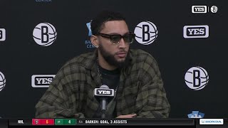 Ben Simmons discusses the Nets level of comfortability with one another [upl. by Ekez]