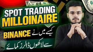 Binance Spot Trading Tutorial for Beginners 2024  Binance se Paise Kaise Kamaye [upl. by Nyrrek311]