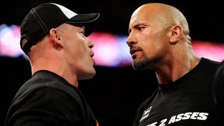 The Rock and John Cena come facetoface one final time WWE Raw [upl. by Alistair]