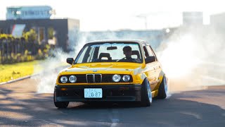 CURSED BMW E30 V2 is ready to DRIFT  NIGHTRIDE [upl. by Daven]