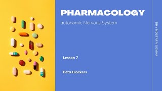 Pharmacology Beta Blockers [upl. by Kirsteni287]