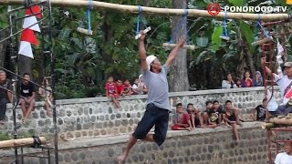 Gebuk Guling amp Ninja Warrior Di Jabung Bikin Ketawa Ngakak [upl. by Carthy443]