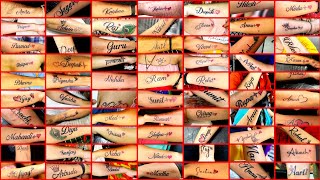 Top 70 Name Tattoo Designs On Hand। Popular Name Tattoo Designs। Tattoo Designs [upl. by Annoyi566]