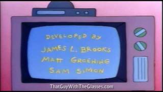 Simpsons intro WITH LYRICS [upl. by Ataynek459]