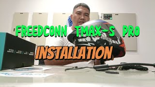 Helmet Intercom installation Freedconn TMAXS PRO [upl. by Elvyn]