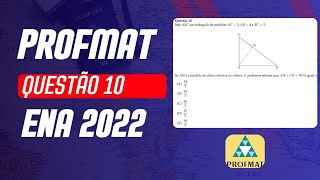 PROFMAT 2022 Relações Métricas no triângulo retângulo [upl. by Fast]